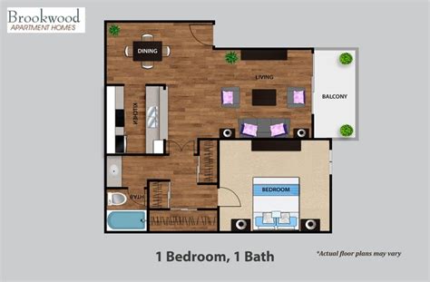 Brookwood Apartments Floor Plans