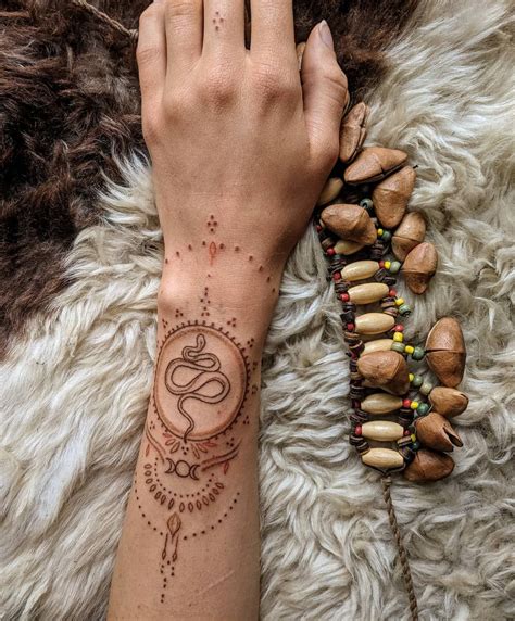 Brown Ink Tattoo Inspiration