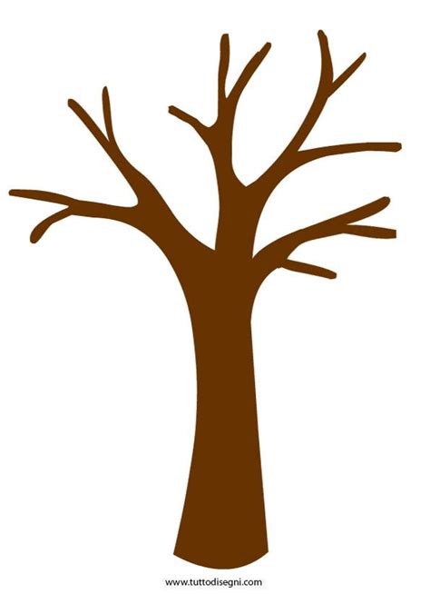 Brown tree trunk template artistic expression example