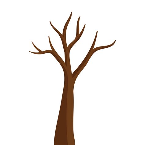 Brown tree trunk template design example