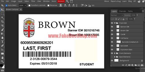 Brown University Template Example 2