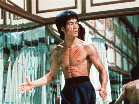 Bruce Lee in action