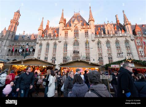 Bruges Christmas Market Stalls