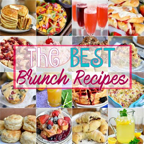 Brunch Favorites Menu