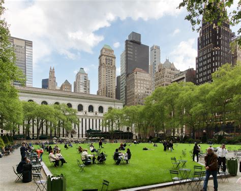 A peaceful afternoon in Bryant Park