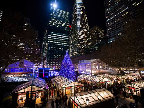 The Bryant Park Hotel's festive holiday decorations