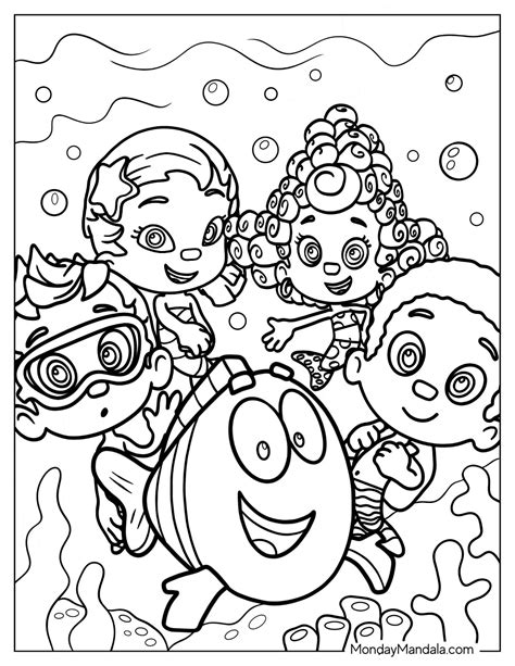 Bubble Guppies coloring page 8