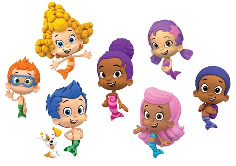 Bubble Guppies group coloring page