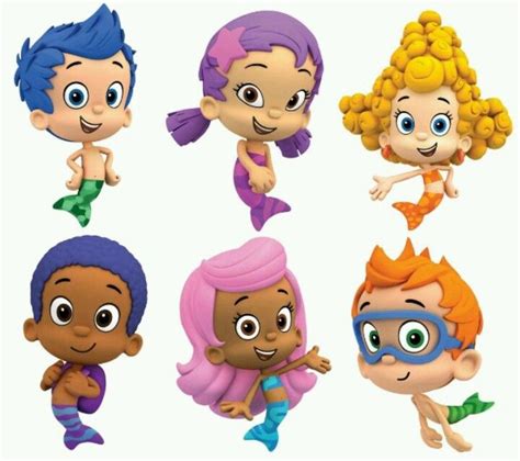 Bubble Guppies printable characters