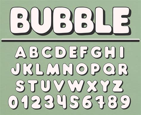 Bubble Letter Design Example 2