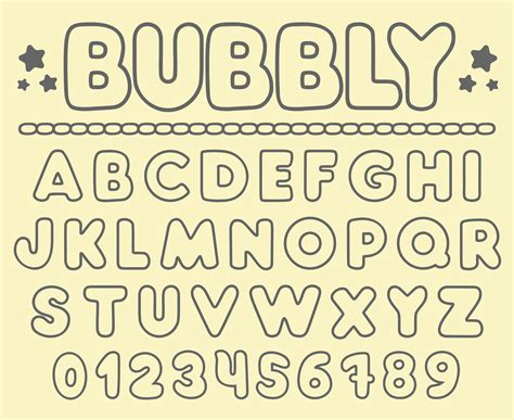 Bubble Letter Ideas