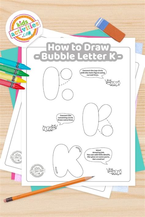 Bubble Letters Fun Activities for Kids and Adults