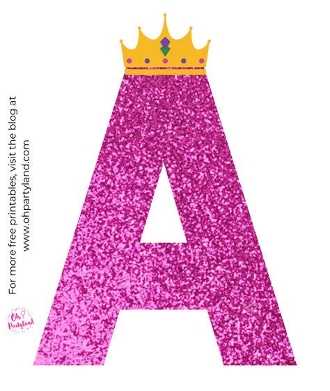 Bubble Letters Princess Templates