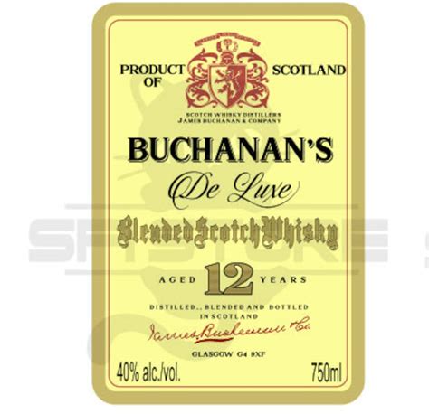 Buchanan Label Template Example