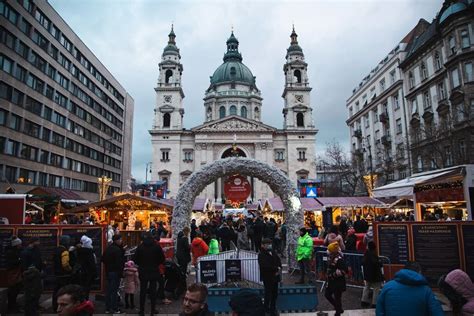 Budapest Christmas Fair in Vörösmarty Square