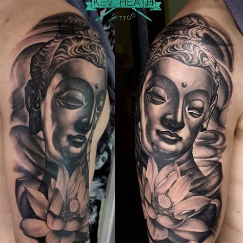 Buddha Head Tattoo Design