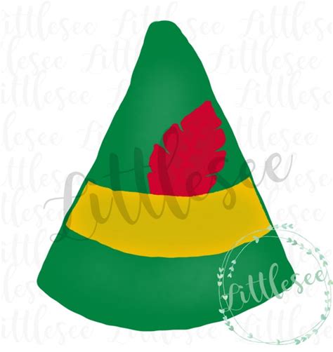 Buddy the Elf Hat Digital Printable