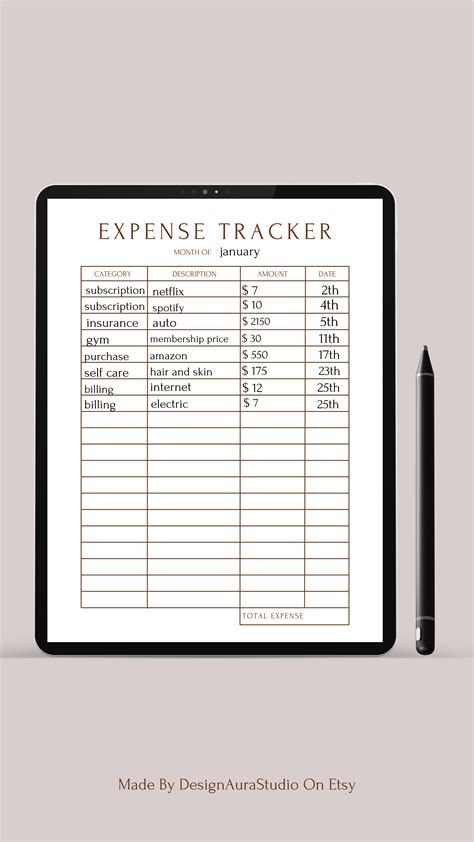 A budget tracker template to help you manage your finances in Notion