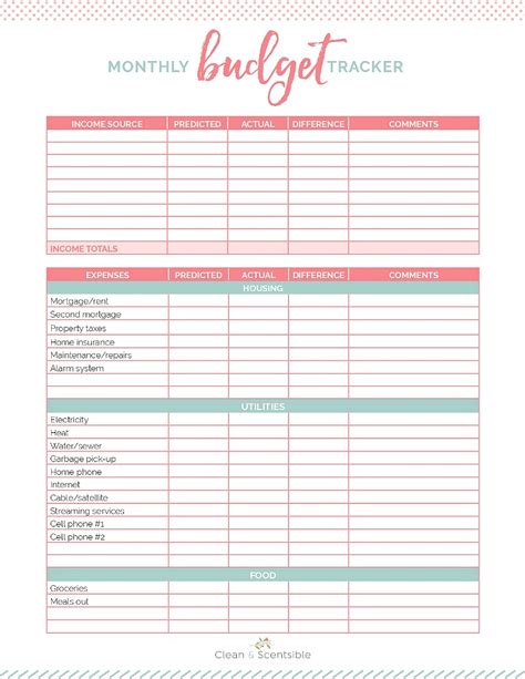 Budget Tracker Notion Template