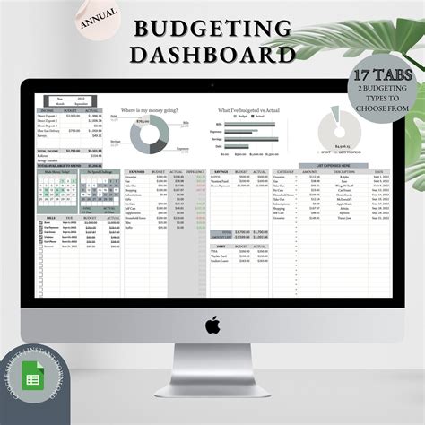 Budget Tracking Dashboard