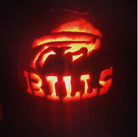 Buffalo Bills Pumpkin Carving Designs