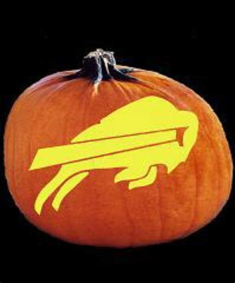 Buffalo Bills Pumpkin Carving Designs for Kids