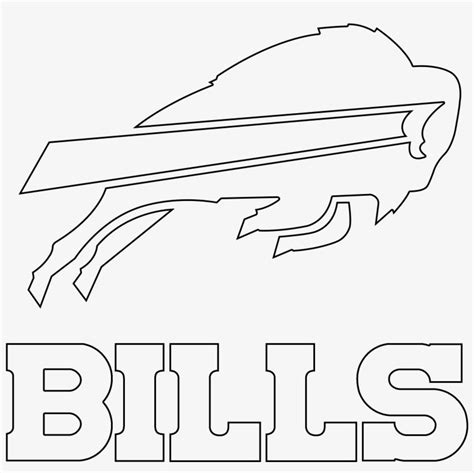 Buffalo Bills Stencil Template