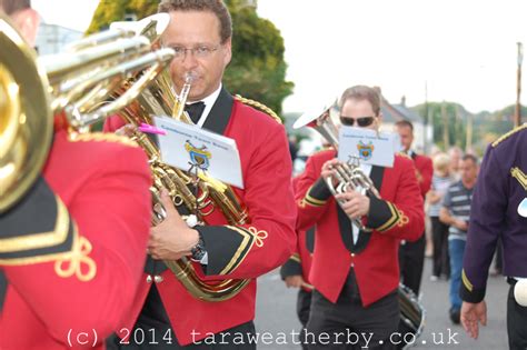 Playing in a bugle band