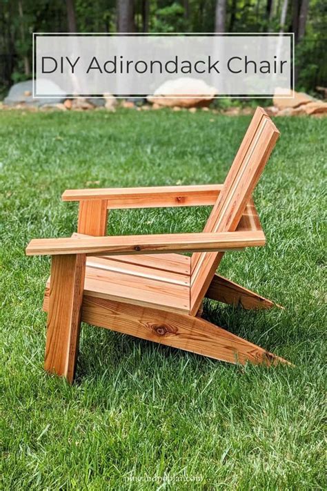 Build Your Own Adirondack Chair