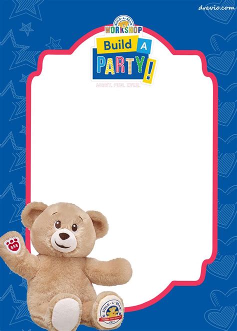 Build-A-Bear themed templates