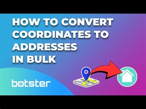 Bulk Coordinate Conversion