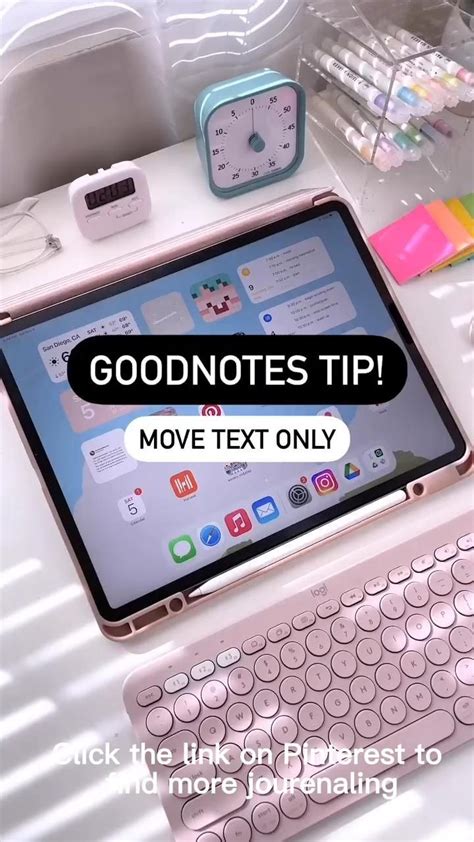 Bullet journal Goodnotes tips