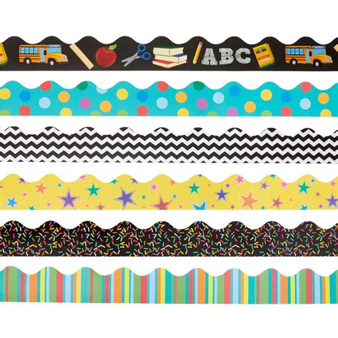 Bulletin board border ideas for themes