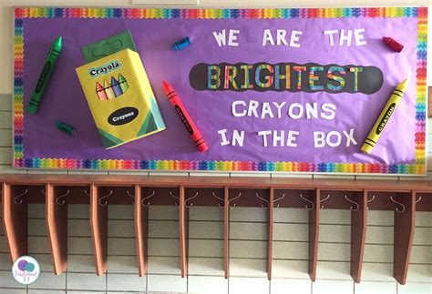 Crayon Template for Bulletin Board Designs