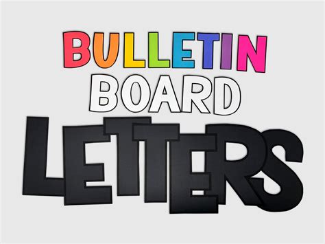 Bulletin Board Letters Office