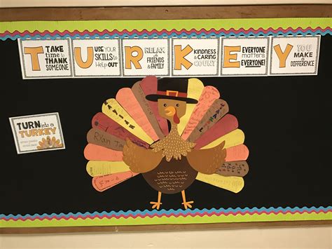 Bulletin Board Turkey Ideas