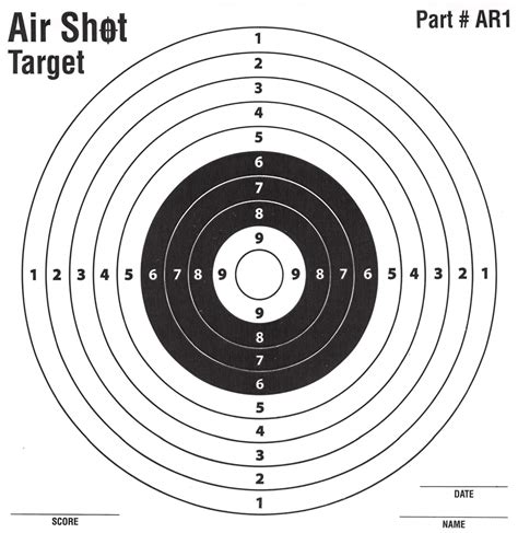 Bullseye Airgun Target