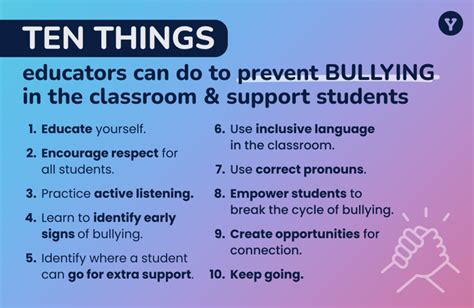 Bullying Prevention Tips for Teachers