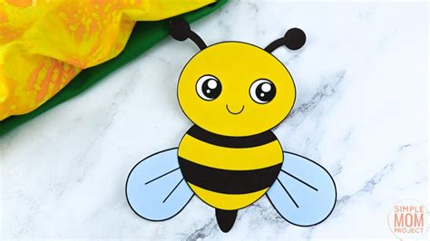 Bumble Bee Craft Template