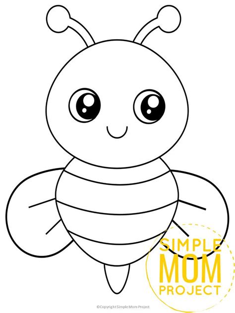 Bumble Bee Templates for Kids