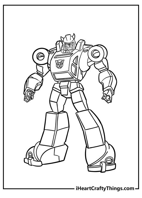 Bumblebee coloring book pages