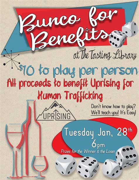 Bunco Benefits