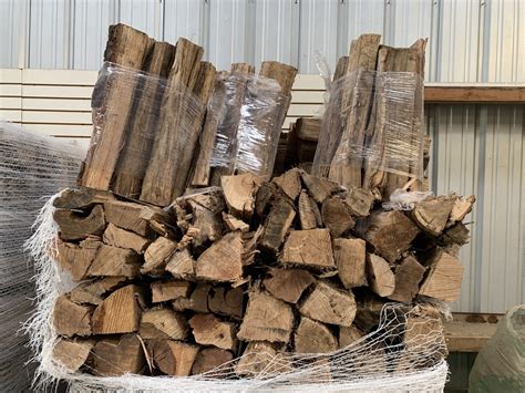 Bundle of firewood weighing around 40 pounds