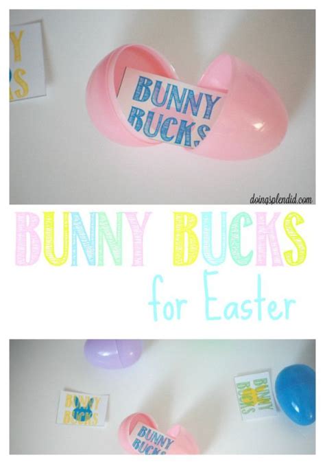 Creative activities with Bunny Bucks