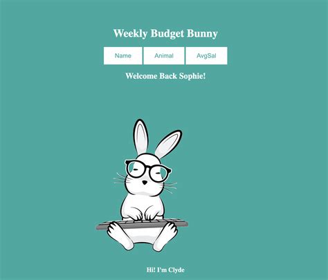 Bunny budgeting printables for kids