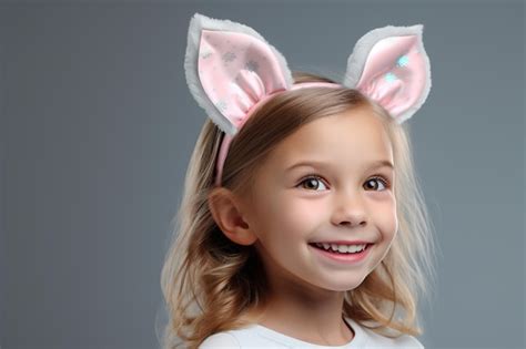 Bunny ears headband for kids