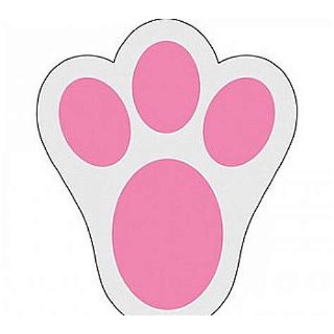 Bunny Feet Templates for Gift Tags