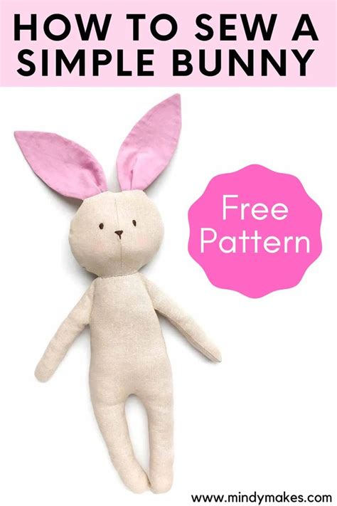 Bunny Plush Sewing Pattern