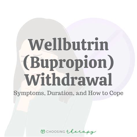 Bupropion Withdrawal