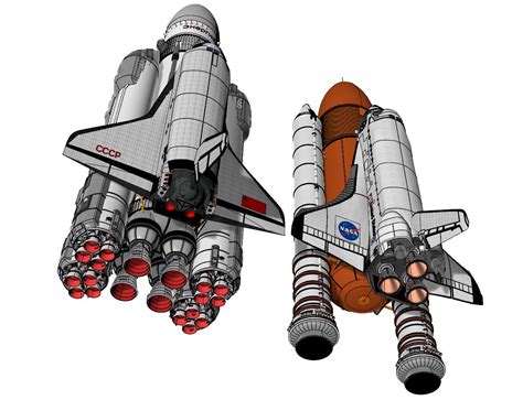 Buran vs Space Shuttle